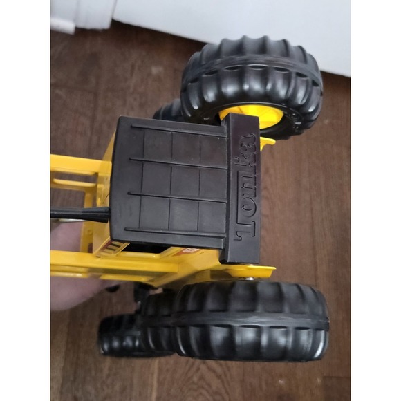 Tonka Road Grader Real Steel Sturdy Plastic 952 Construction Truck - Picture 11 of 13